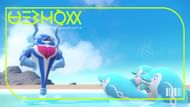 Palafin's official Pokedex picture in Pokemon Scarlet and Violet (Image via The Pokemon Company)